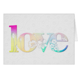 Hochzeitliche Liebe Blume Schriftart