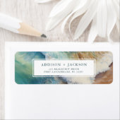 Hochzeitliche Rücksendeadresse (Insitu)