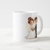Hochzeitliche Tasse (Vorderseite Rechts)