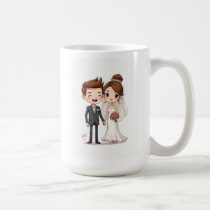 Hochzeitliche Tasse