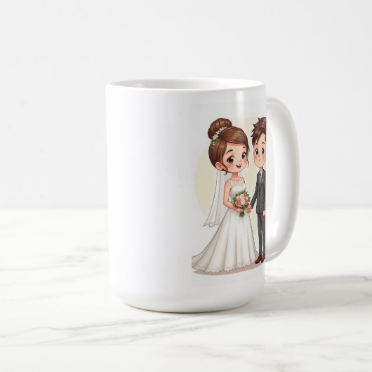 Hochzeitliche Tasse (VorderseiteRechts)