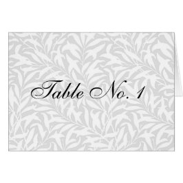 Hochzeitliche Tischnummer Platzkarten
