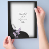 Hochzeitlicher Flyer (Hand)