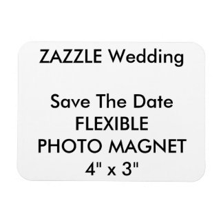 Hochzeitlicher Save the Date-Foto-Kühlschrankmagne Magnet