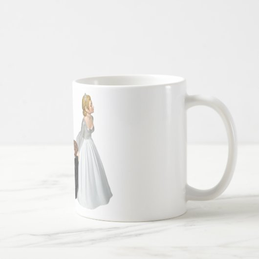 Hochzeitlicher Spaß Kaffeetasse (Rechts)
