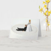 Hochzeitlicher Spaß Karte (Gelbe Blume)