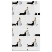 Hochzeitlicher Spaß Kleine Geschenktüte (Rückseite)