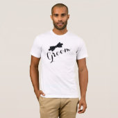Hochzeitlicher T - Shirt für Gräuel (Vorne ganz)
