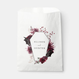 Hochzeitlicher Umschlag Aufkleber | Halloween Geschenktütchen