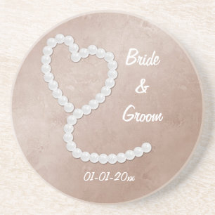 Hochzeitlicher Untersetzer (Personalisiert)