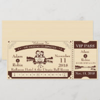 Hochzeitlicher VIP-Pass