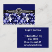 Hochzeitliches Jubiläum Visitenkarte (Vorne/Hinten)