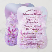 Hochzeitliches Probe Dinner individuell anpassbar Einladung (Vorne/Hinten)