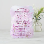 Hochzeitliches Probe Dinner individuell anpassbar Einladung (Stehend Vorderseite)