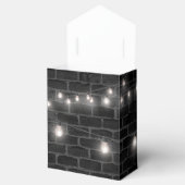 Hochzeitlicht auf Brick Geschenkschachtel (Geöffnet)