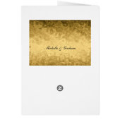 Hochzeitmenü Gold (Hinten)