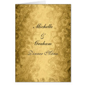 Hochzeitmenü Gold (Vorne)