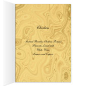 Hochzeitmenü Gold (Innen (Rechts))