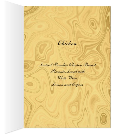 Hochzeitmenü Gold (Innen (Rechts))