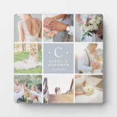 Hochzeitmonographie Fotoplatte (Vorderseite)