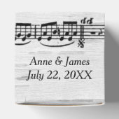 Hochzeitmusik auf Birch Geschenkschachtel (Oben)