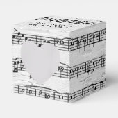 Hochzeitmusik auf Birch Geschenkschachtel (Vorderseite)