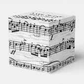 Hochzeitmusik auf Birch Geschenkschachtel (Rückseite)