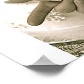 Hochzeitplakat "I Liebe You" Poster (Ecke)