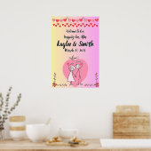 Hochzeitplakat Poster (Küche)