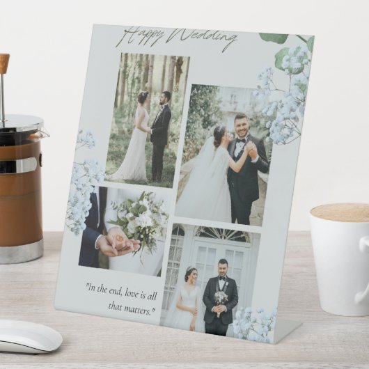 Hochzeitplakat Sockelschild (In Situ)