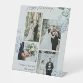 Hochzeitplakat Sockelschild (Vorderseite)