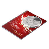 Hochzeitplaner oder Guestbook mit Notizblock (Linke Seite)