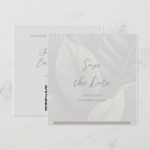 HochzeitQR-Code Save the Date Einladung