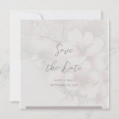 HochzeitQR-Code Save the Date Einladung (Vorderseite)
