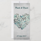 Hochzeitreise Einladung (Vorderseite)