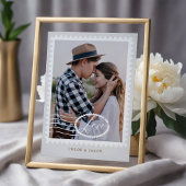 Hochzeitreise Thema Foto Tischnummer