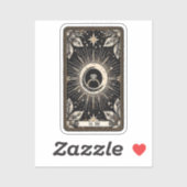 Hochzeitring für Tarot Verlobung Aufkleber (Blatt)