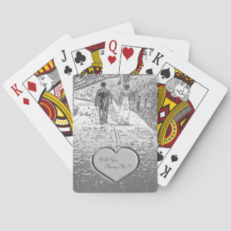 Hochzeits-Antrag-Spielkarten Spielkarten