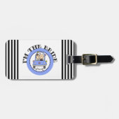 Hochzeits-Auto-Braut Gepäckanhänger (Vorderseite horizontal)