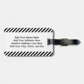 Hochzeits-Auto-Braut Gepäckanhänger (Rückseite horizontal)