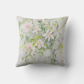 Hochzeits-Blumen für Louisa und Robert Kissen (Rückseite)