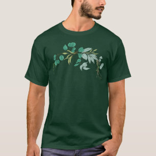 Hochzeits-Blumenkranz I Brautstrauß Boho-Stil  T-Shirt
