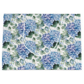 Hochzeits-Blumenprint Geschenktasche Große Geschenktüte (Vorderseite)