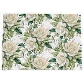 Hochzeits-Blumenprint Geschenktasche Große Geschenktüte (Vorderseite)