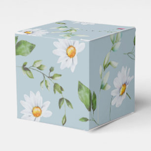 Hochzeits-Braut-Party-Blau-Daisy-Geschenkbox Geschenkschachtel