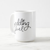 Hochzeits-Brennstoff-Tasse Kaffeetasse (Vorderseite Links)