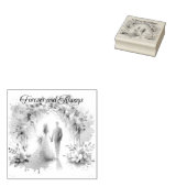 Hochzeits-Briefmarke Gummistempel (Stempel)