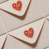 Hochzeits-Briefmarke Gummistempel