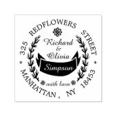 Hochzeits-Briefmarke Permastempel (Design)