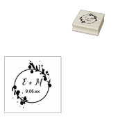 Hochzeits-Briefmarke, Save the Date Gummistempel (Stempel)